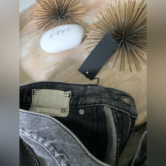 R13 shredded slouch short - Picture 7 of 11